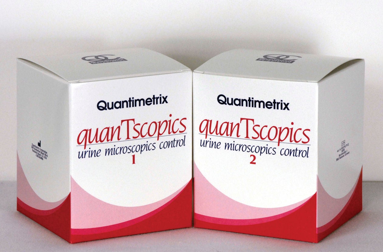 Quantimetrix - 1482-41 Urine Chemistry Control QuanTscopics® Urinalysis / Microscopics Level 2 / High 4 X 120 mL