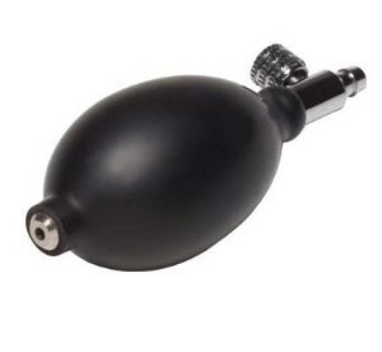 Graham-Field - 2422 Standard End Valve and Air Release Valve Black, Contains Latex