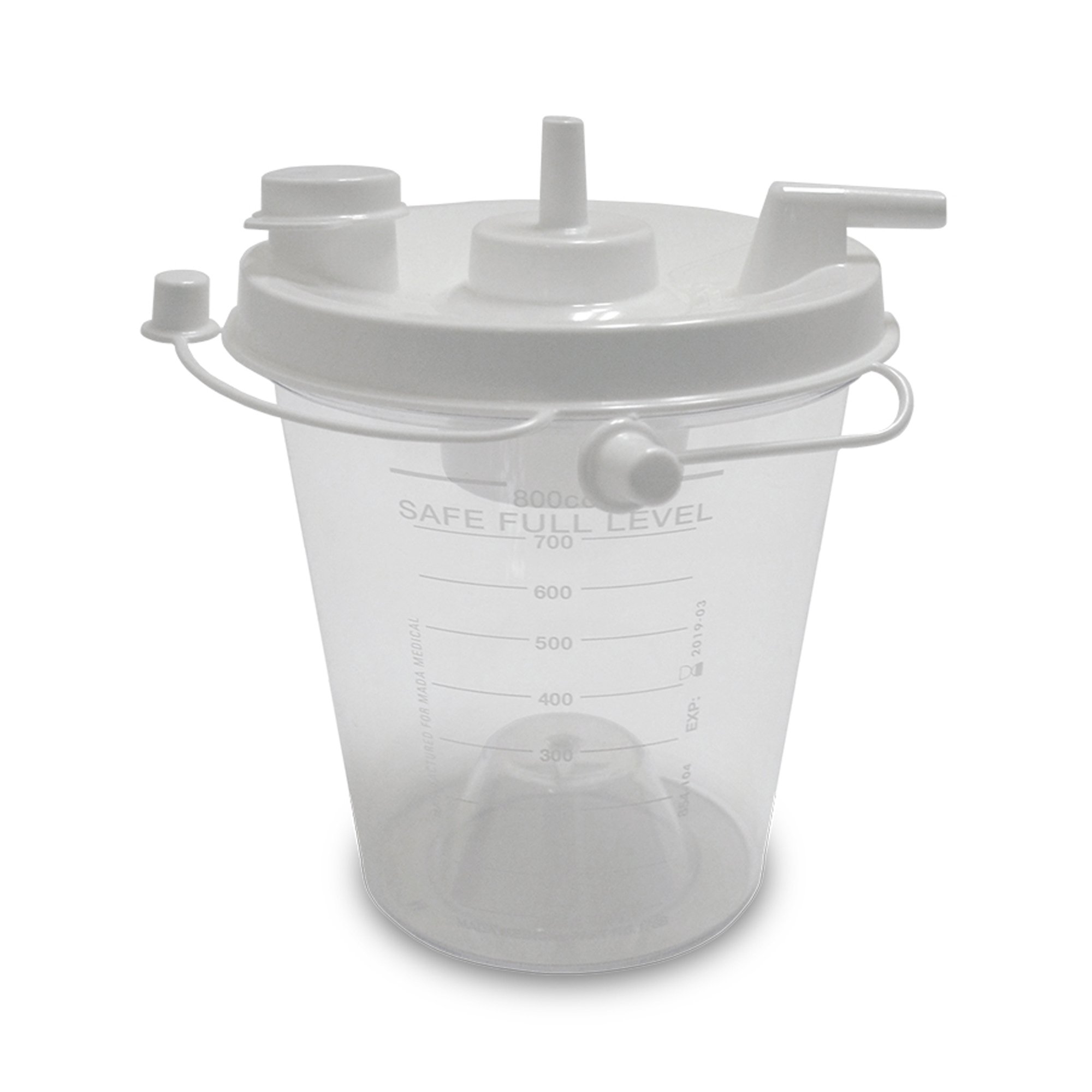 Mada Medical Products - 178B Suction Collection Bottle for use w/ Mada models 172