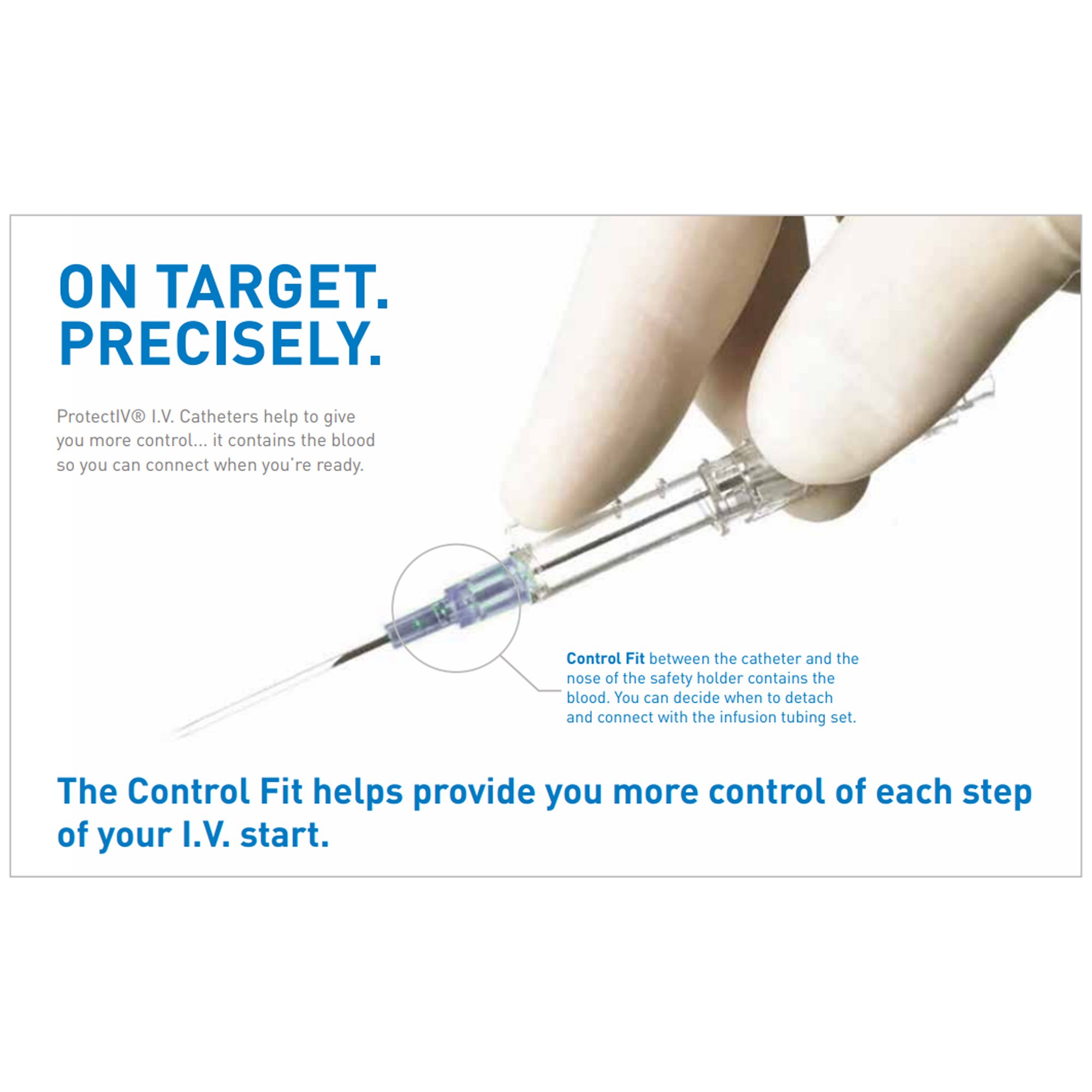 Protectiv Plus Peripheral IV Catheter 306301 by ICU Medical FKA Smiths Medical
