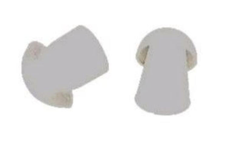 Welch Allyn - 26011 Ear Tip 11 mm, Mushroom Shape, White, Plastic For Welch Allyn® TM 262 Auto Tymp™ 26200