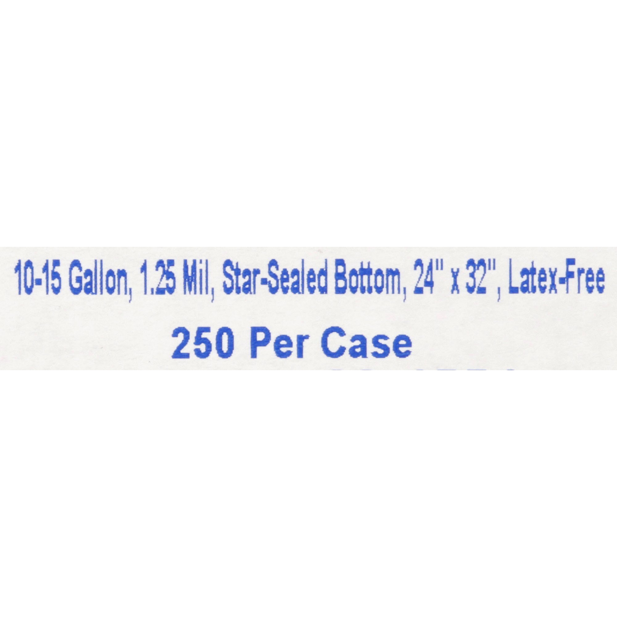 McKesson Brand 03-4554 - McKesson Biohazard Waste Bag, 10 – 15 gallon Capacity, 24 x 32 Inch - 250/Case