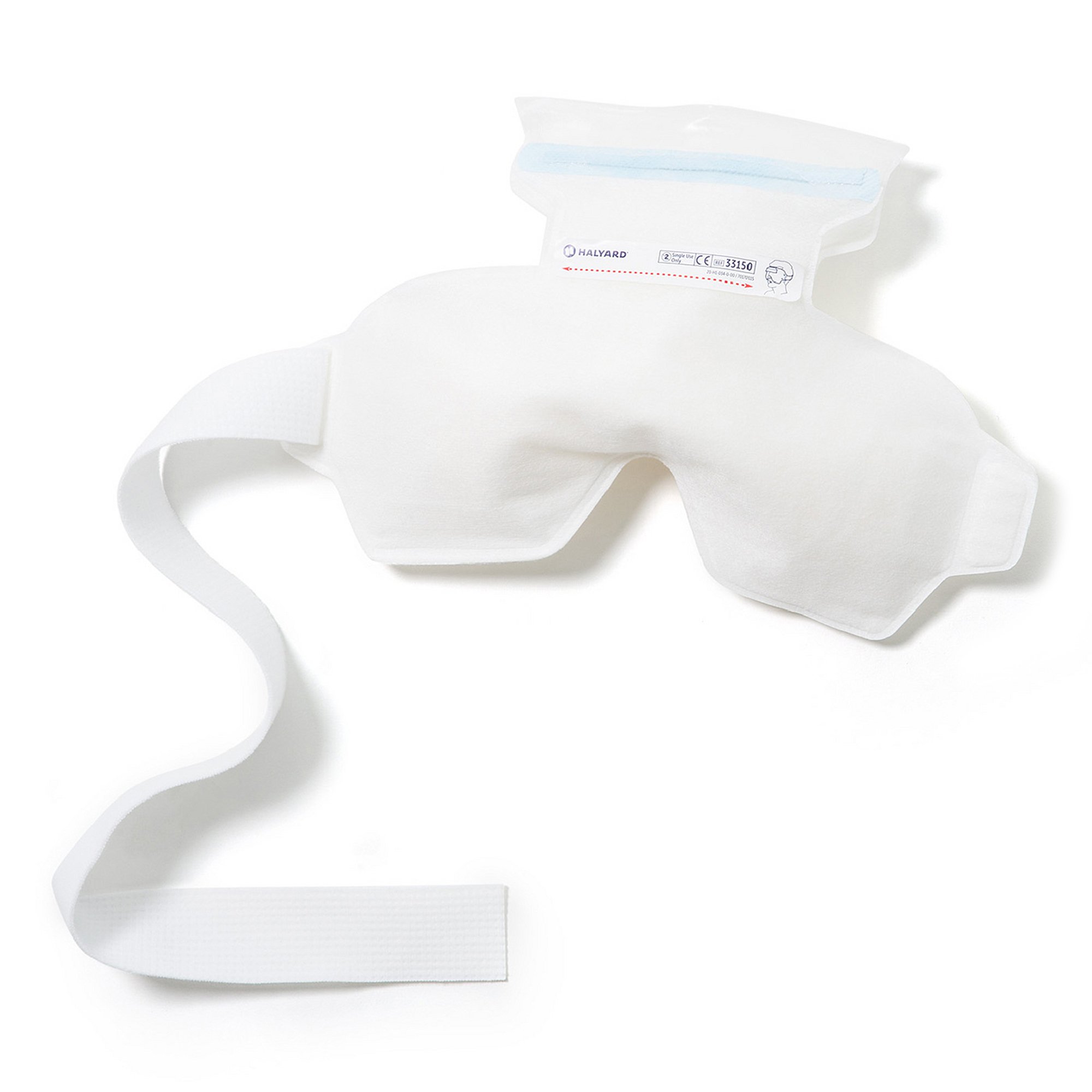 O&M Halyard Inc 33150 - Halyard Ice Bag for Eye, Ear, Nose and Throat, 4.5 x 10 Inch - 1/Each, 15/Box, 30/Case
