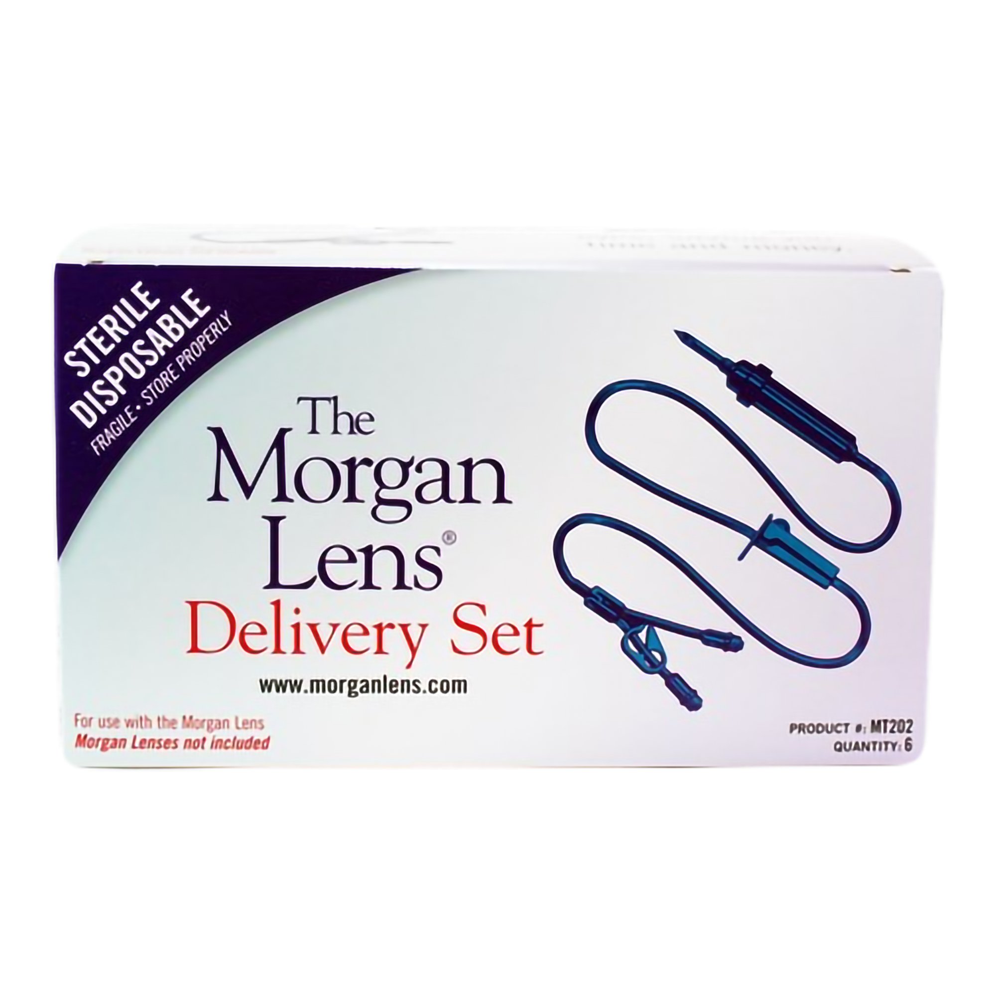 Mortan MT202 - Morgan® Lens Delivery Set for use with Morgan Lens - 1/Each, 6/Box