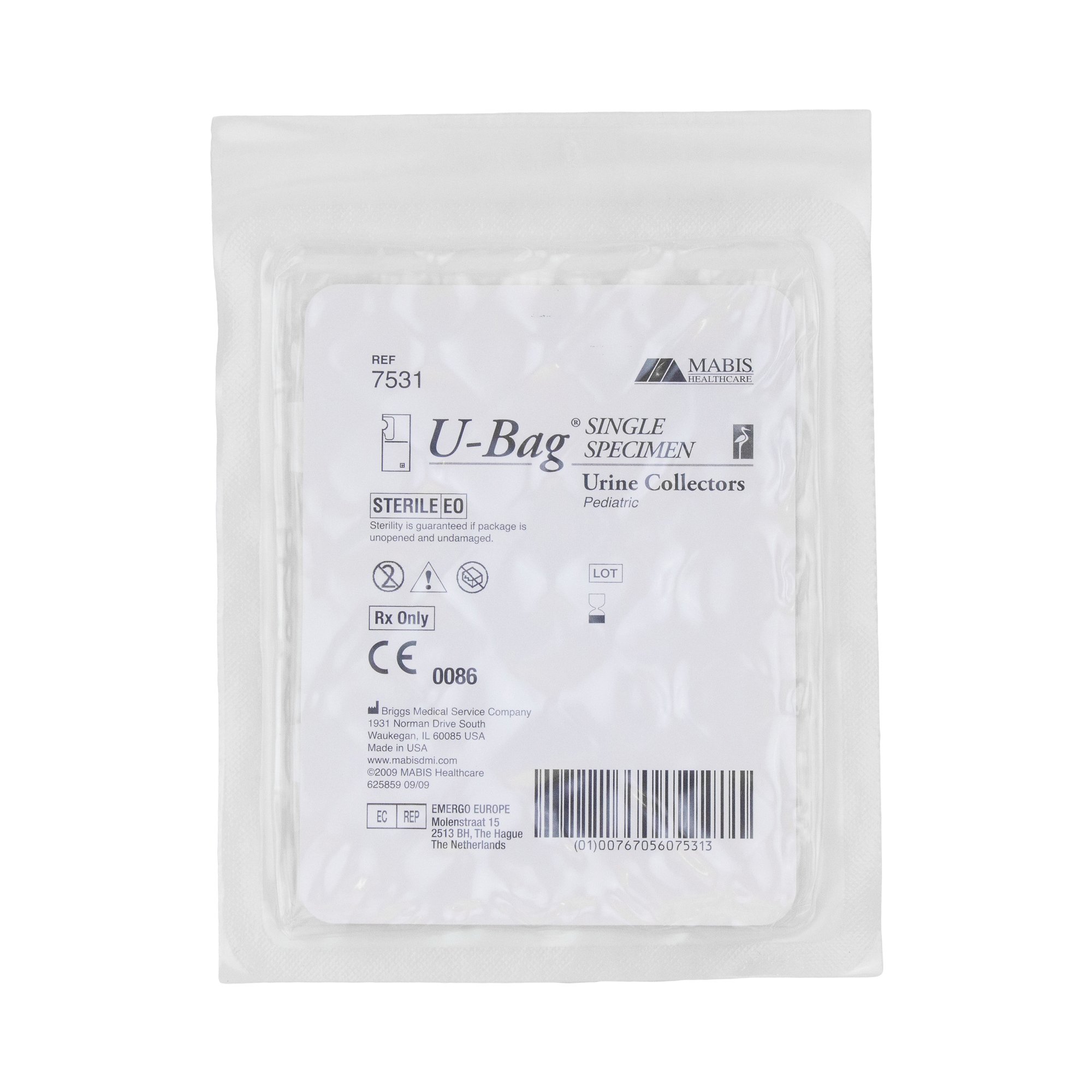Aspen Surgical Products - 7531 U-Bag® Pediatric Urine Collection Bag