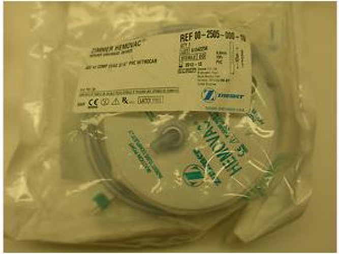 Zimmer - 00250000010 Wound Drainage System Hemovac® 400 mL