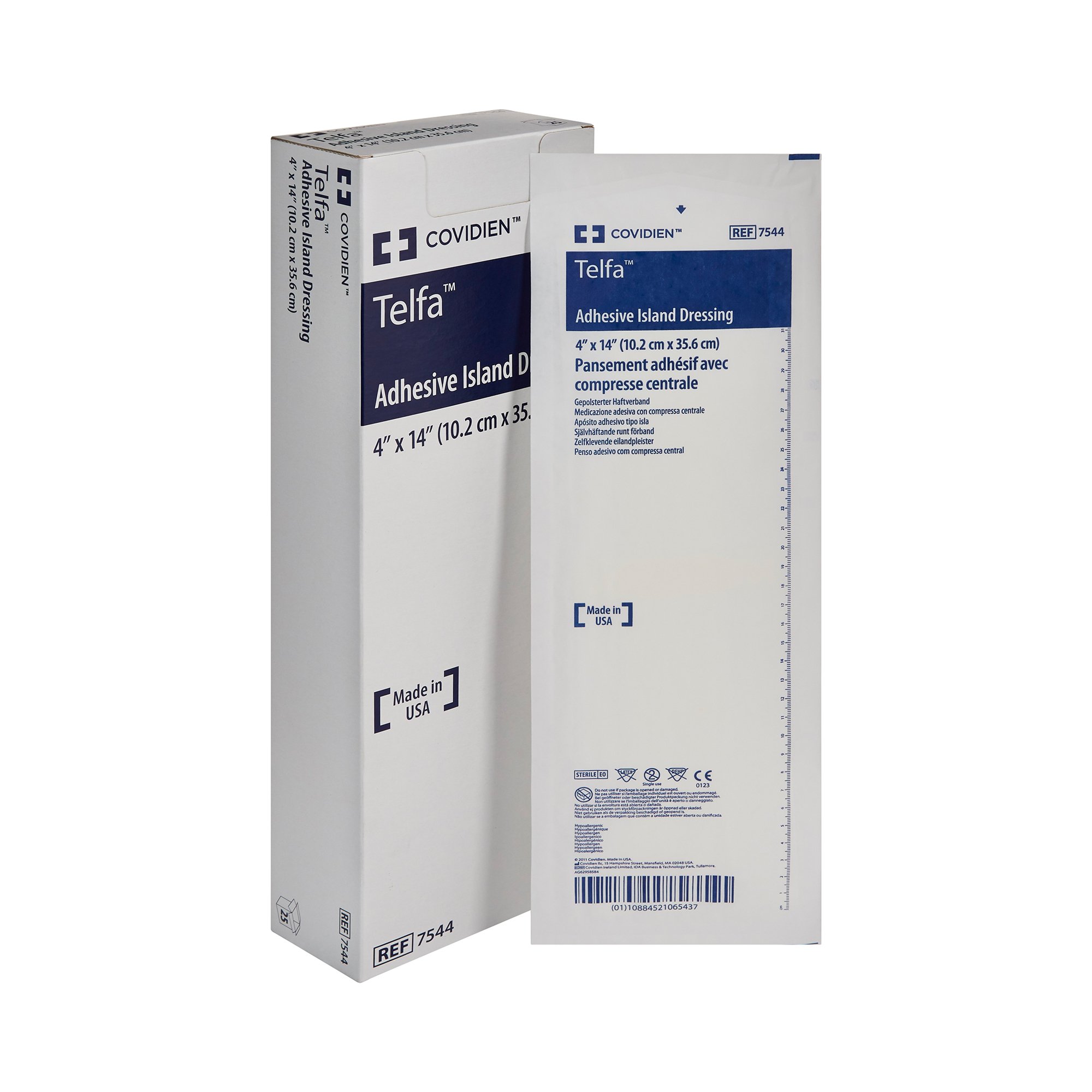 Cardinal - 7544 Telfa™ Island Dressing