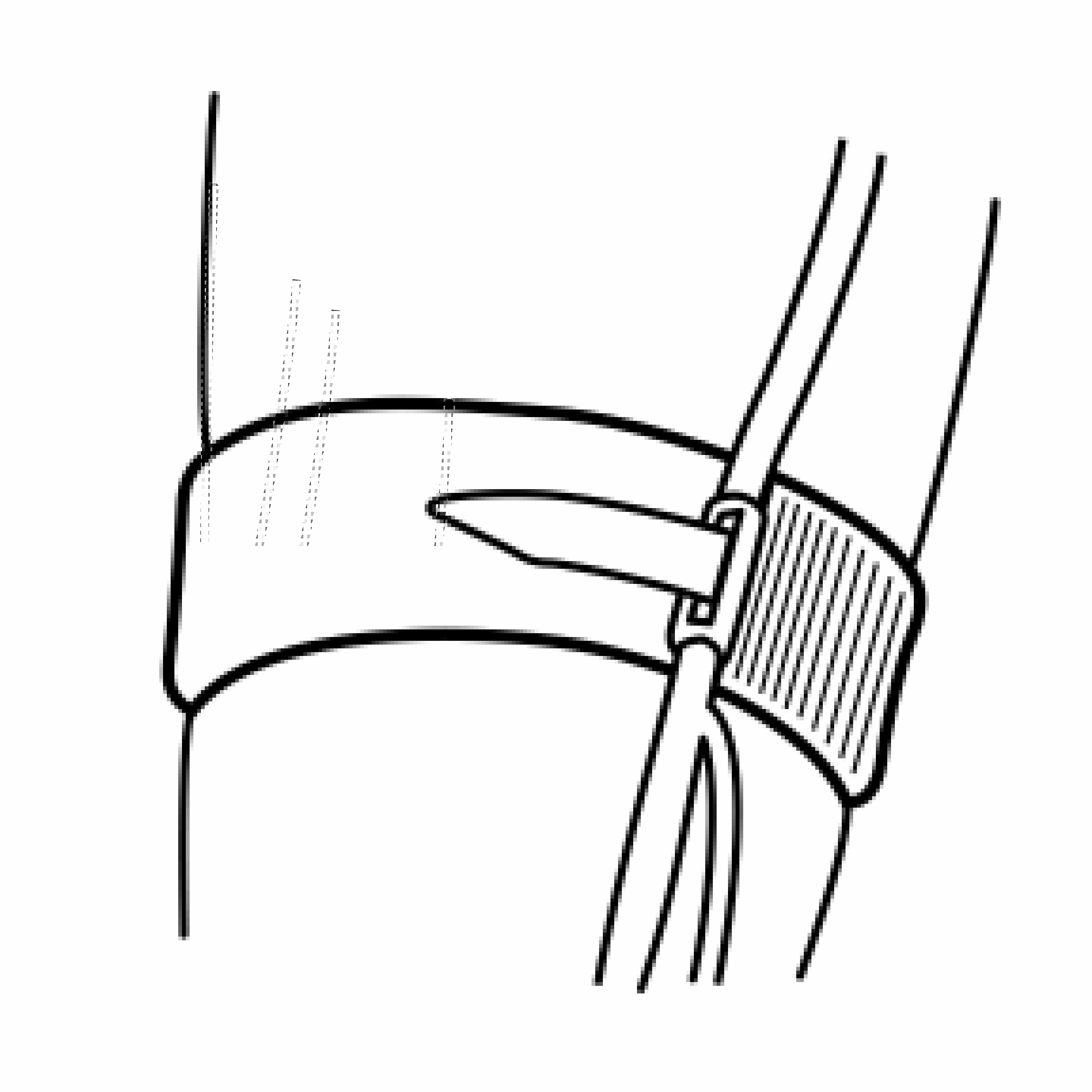 O&M Halyard Inc 36600 - Halyard Leg Strap for Universal Indwelling Catheter, 2 x 24 Inch - 1/Each, 10/Box, 40/Case