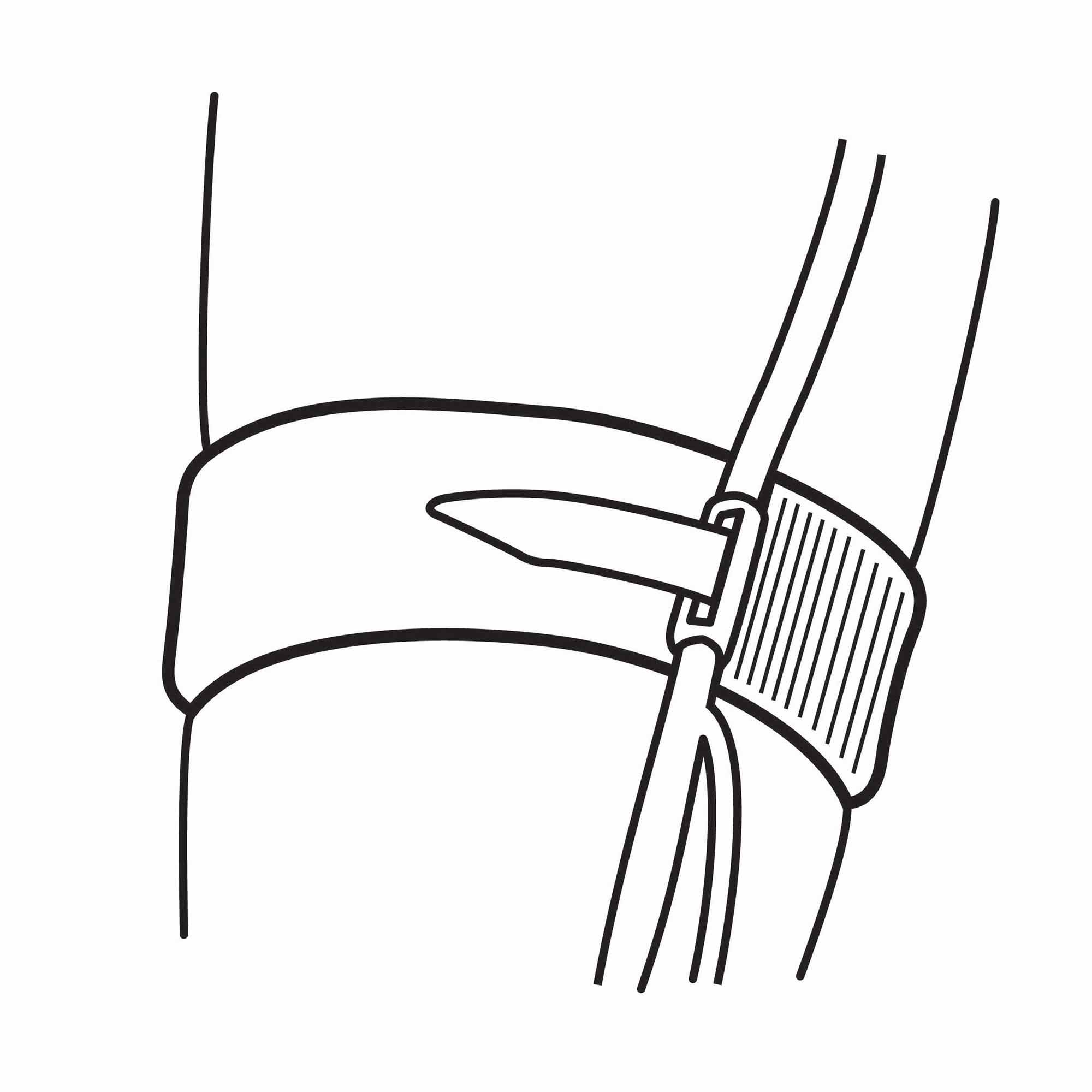 O&M Halyard Inc - 36600 Halyard Leg Strap for Universal Indwelling Catheter