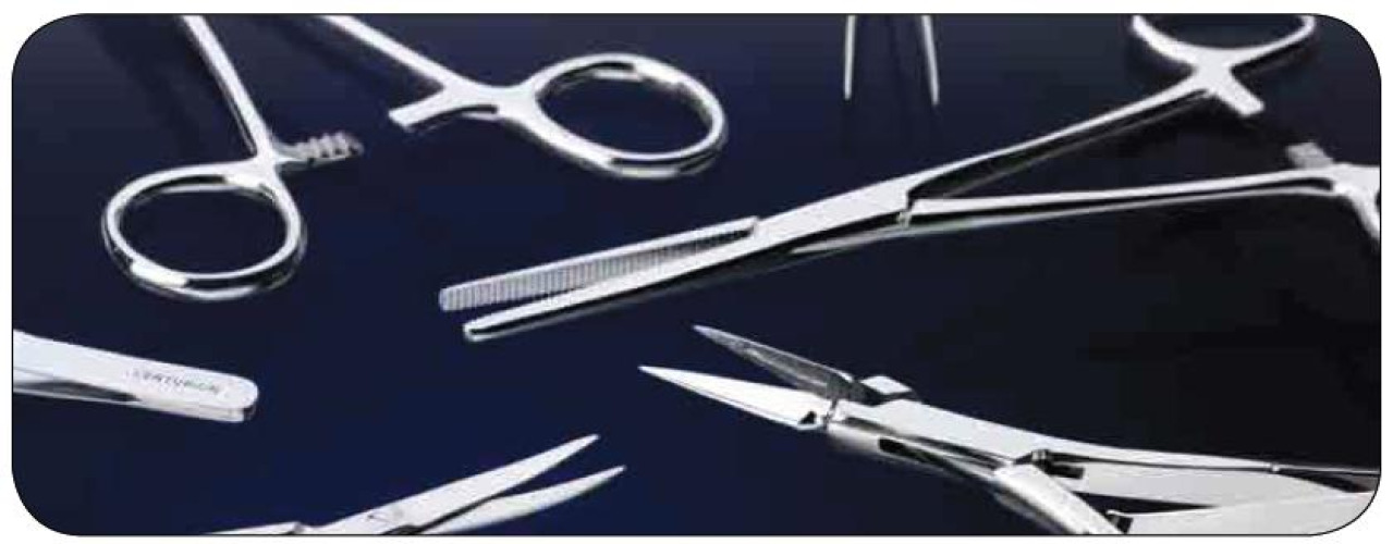 Medline - 66155 Iris Scissors Centurion® 4-1/2 Inch Length Floor / Office Grade Stainless Steel Sterile Finger Ring Handle Straight Sharp Tip / Sharp Tip