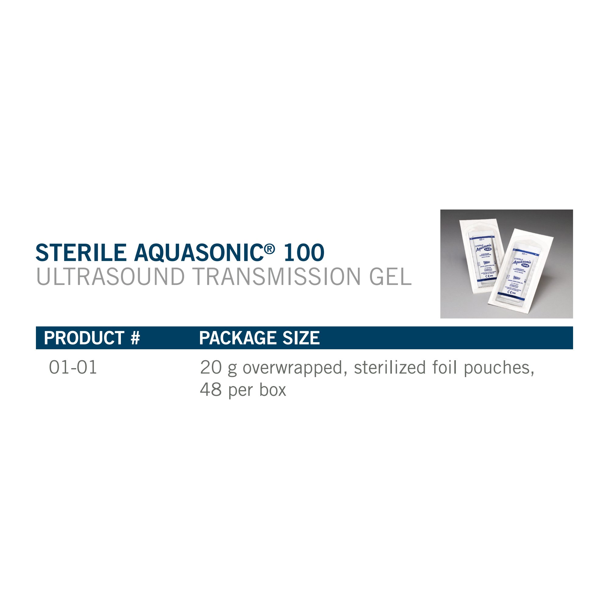 Aquasonic Ultrasound Gel 01-01 by Parker Labs