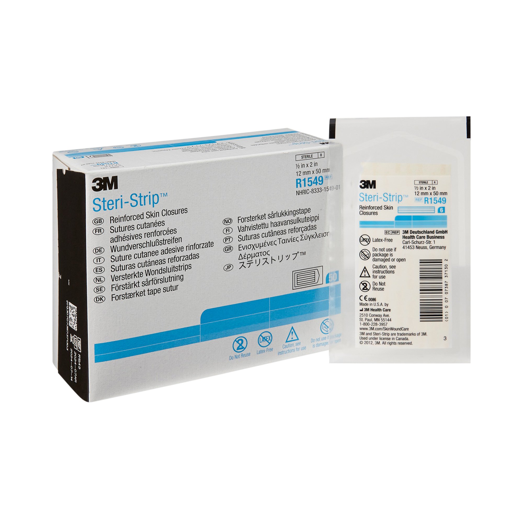 Solventum Corporation - R1549 3M™ Steri-Strip™ Skin Closure Strip