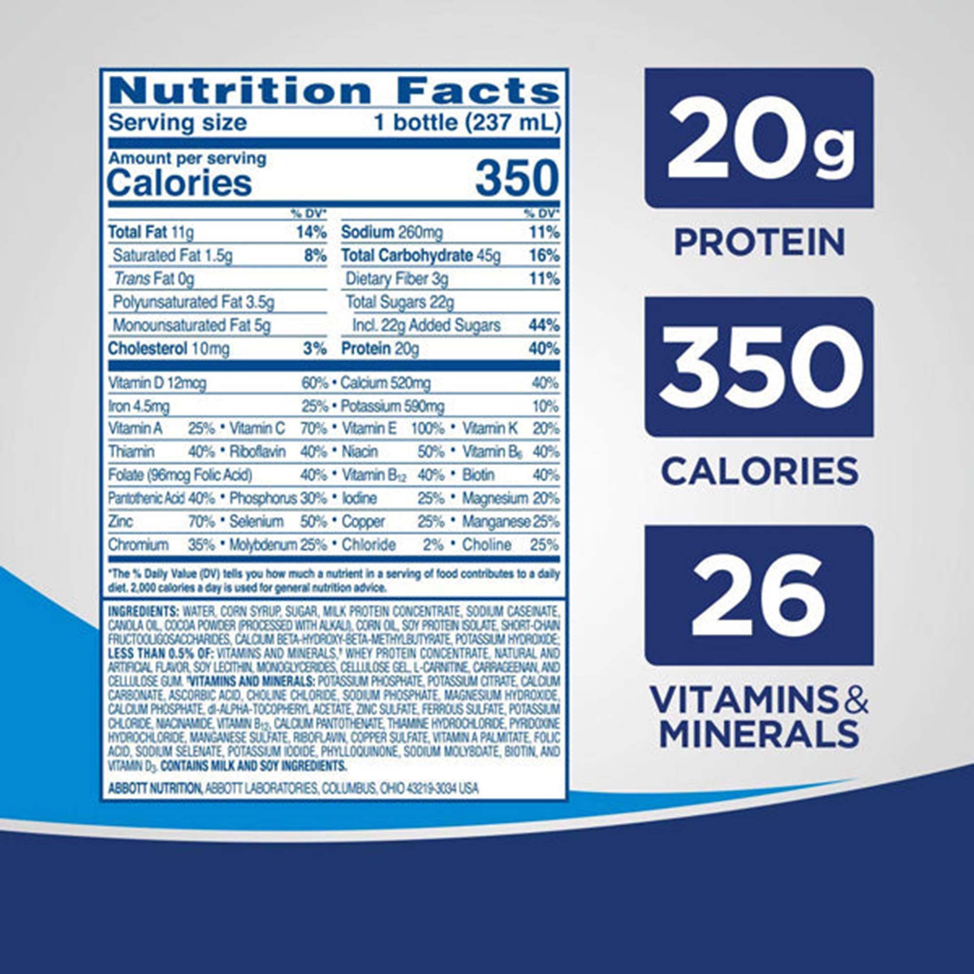 Abbott Nutrition - 00750 Ensure® Original Vanilla Powder