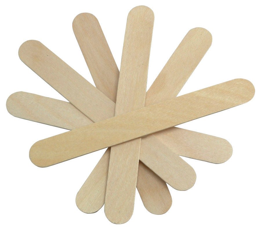 Medline - MDS202073 Tongue Depressor Medline 5-1/2 Inch Length Wood Junior