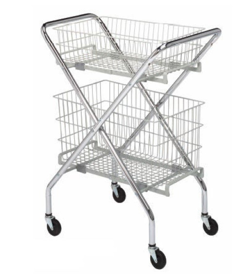 The Brewer Company - 63020-1 Cart Coated Wire Basket Multi-Purpose Cart