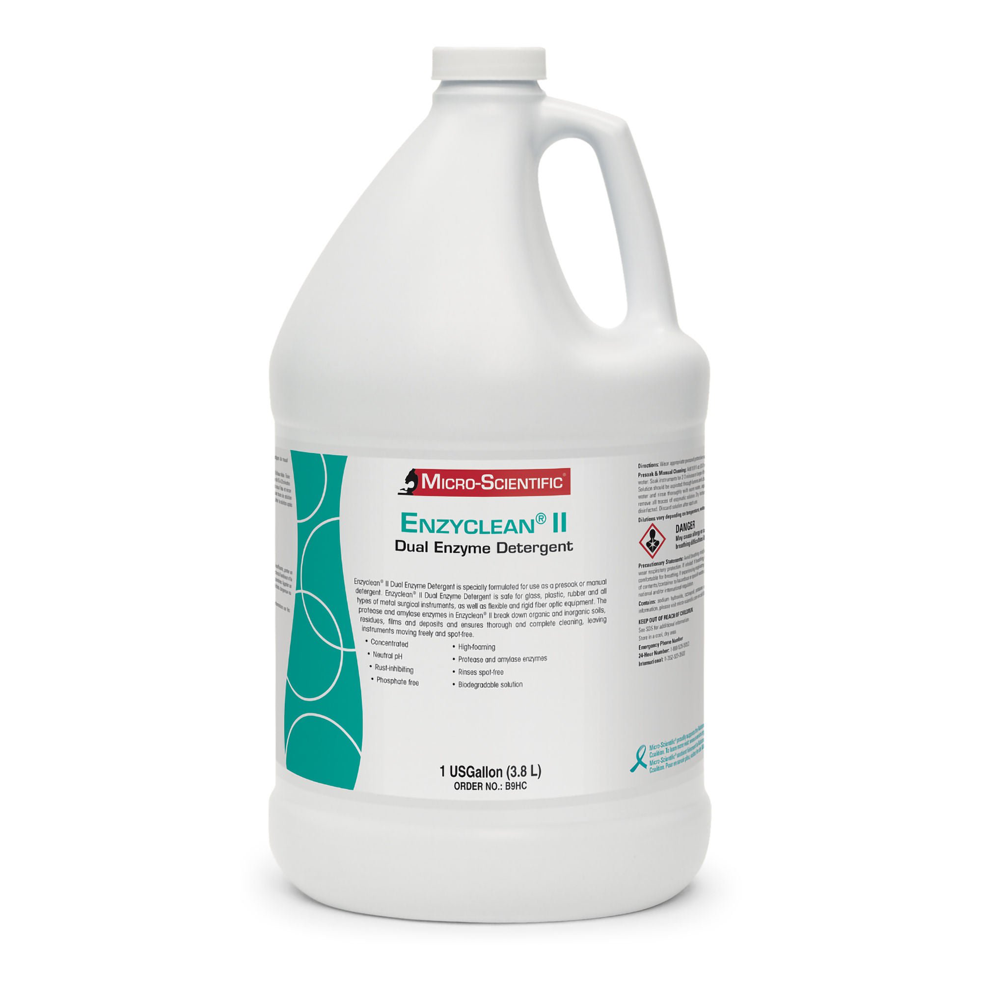 Micro Scientific Industries - B9 Enzyclean® II Dual Enzymatic Instrument Detergent / Presoak