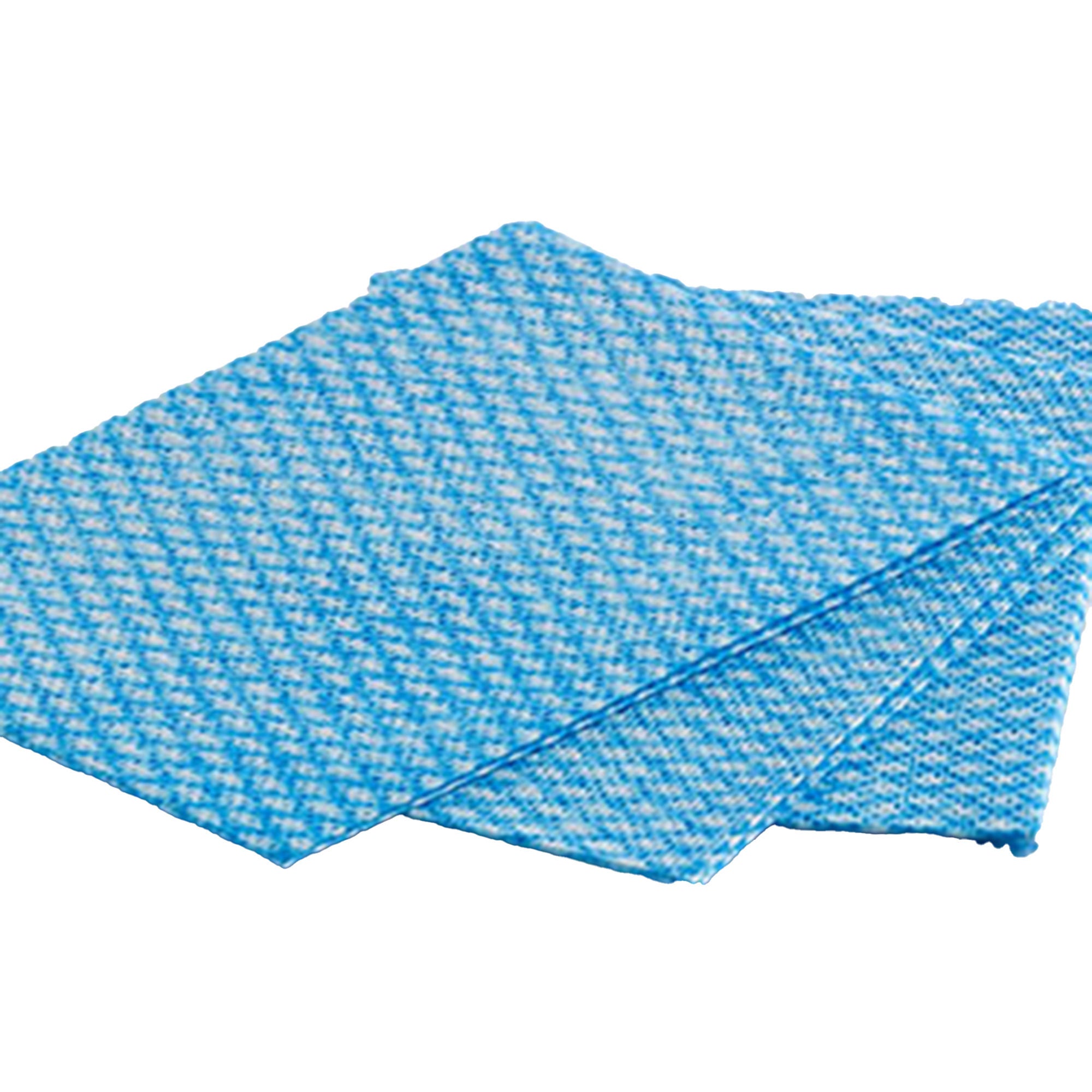 Graham Medical Products - 70408N Washcloth 10 X 13-1/2 Inch Blue / White Disposable