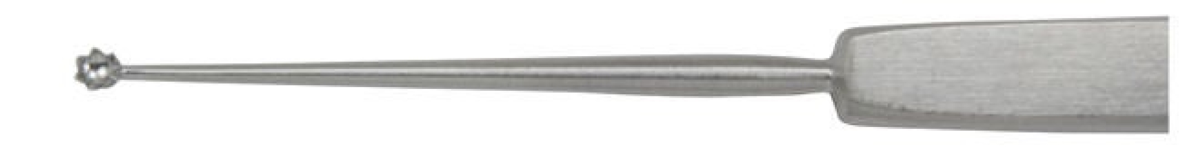 Integra Lifesciences - 18-522 Chalazion Curette Miltex® Skeele 5 Inch Length Solid Flat Handle 2 mm Tip Round Cup Tip with Serrated Edge