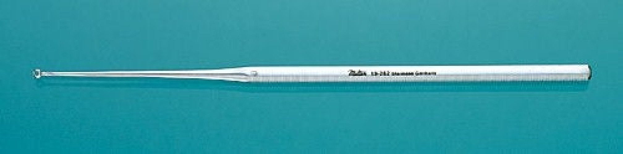 Integra Lifesciences - 19-260 Ear Curette Miltex® Buck 6-1/2 Inch Length Octagonal Handle Size 00 Tip Straight Sharp Loop Tip