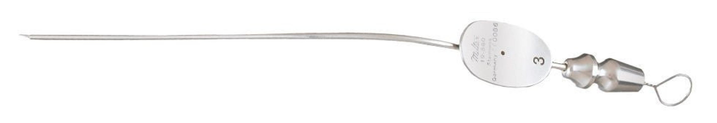 Integra Lifesciences - 19-580 Suction Tube Handle Miltex® Rigid Type Open Tip Frazier Style Vented 3 Fr. NonSterile