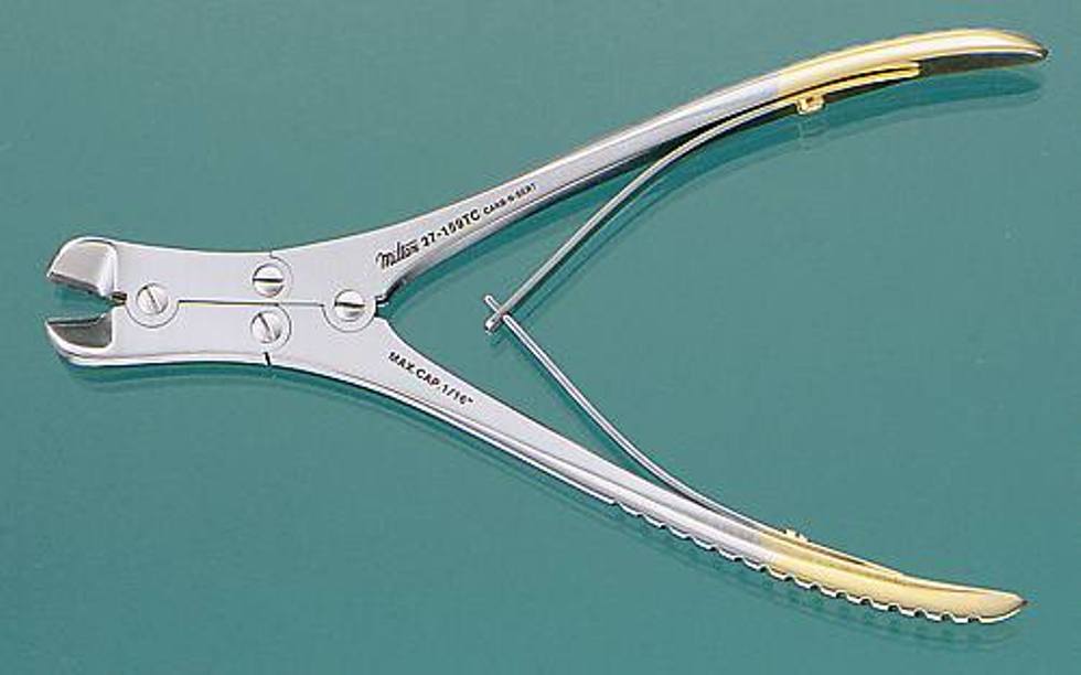 Integra Lifesciences - 27-159TC Wire and Pin Cutter C-N-S 7 Inch Length Surgical Grade