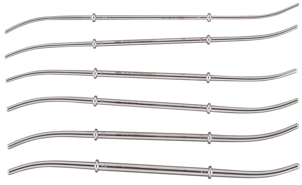 Integra Lifesciences - 30-500 Uterine Dilator Set 11 - 12 Fr. to 21 - 22 Fr. Hank 11 Inch Length Stainless Steel NonSterile