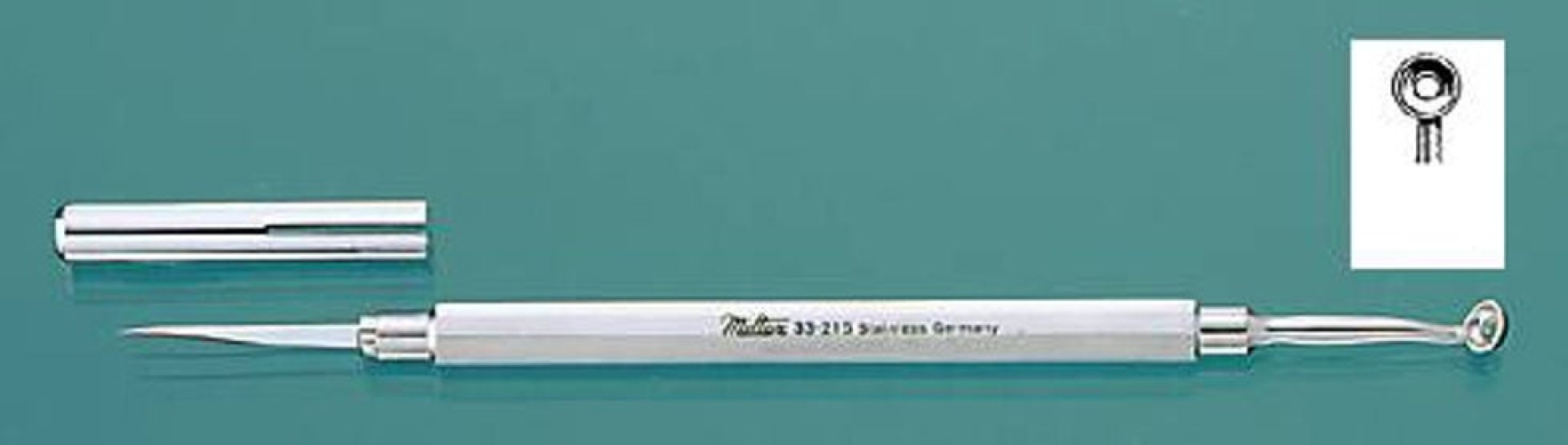 Integra Lifesciences - 33-215 Comedone Extractor Miltex® Greg German Stainless Steel