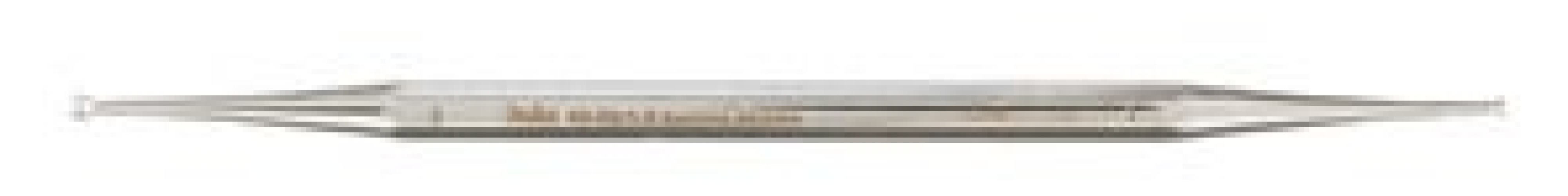 Integra Lifesciences - 40-58-1-3 Excavator Curette Miltex® 5-1/2 Inch Length Double-ended Solid Octagon Handle 1.5 mm Tip / 2.5 mm Tip Straight Fenestrated Round Cup Tip