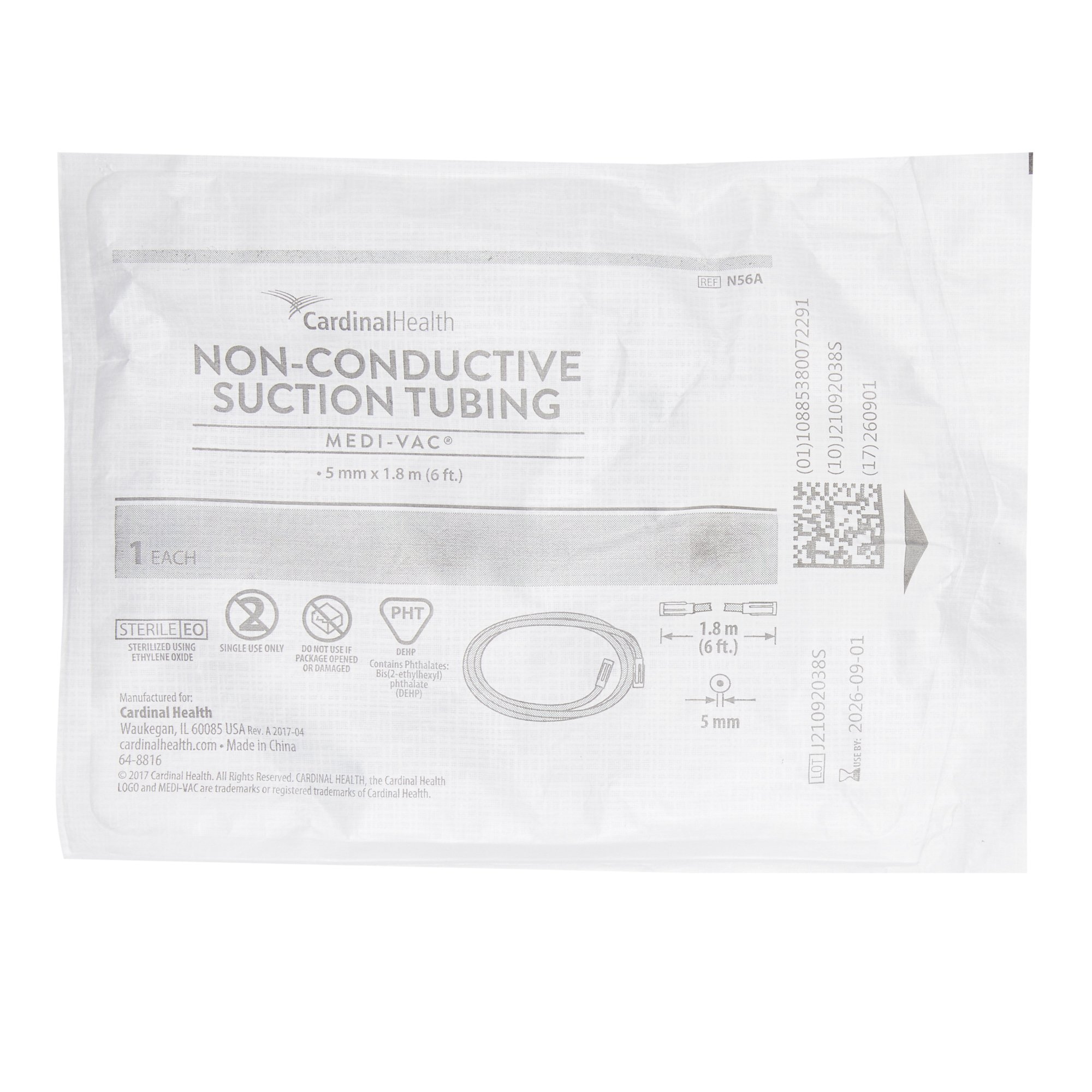 Cardinal - N56A Medi-Vac® Suction Tubing