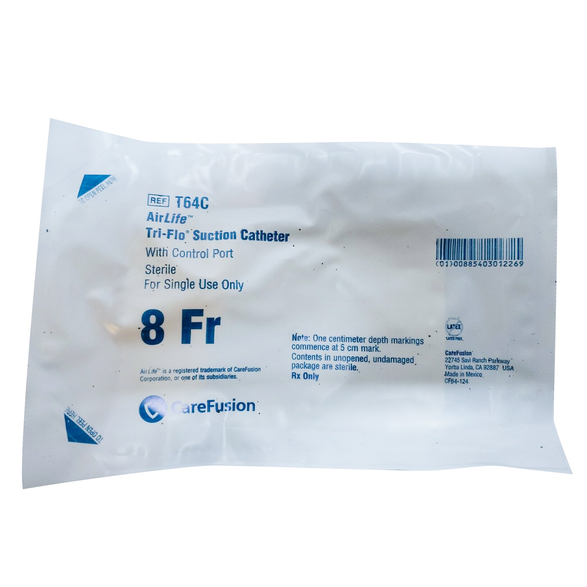 Sun Med - T64C AirLife® Single Style Suction Catheter