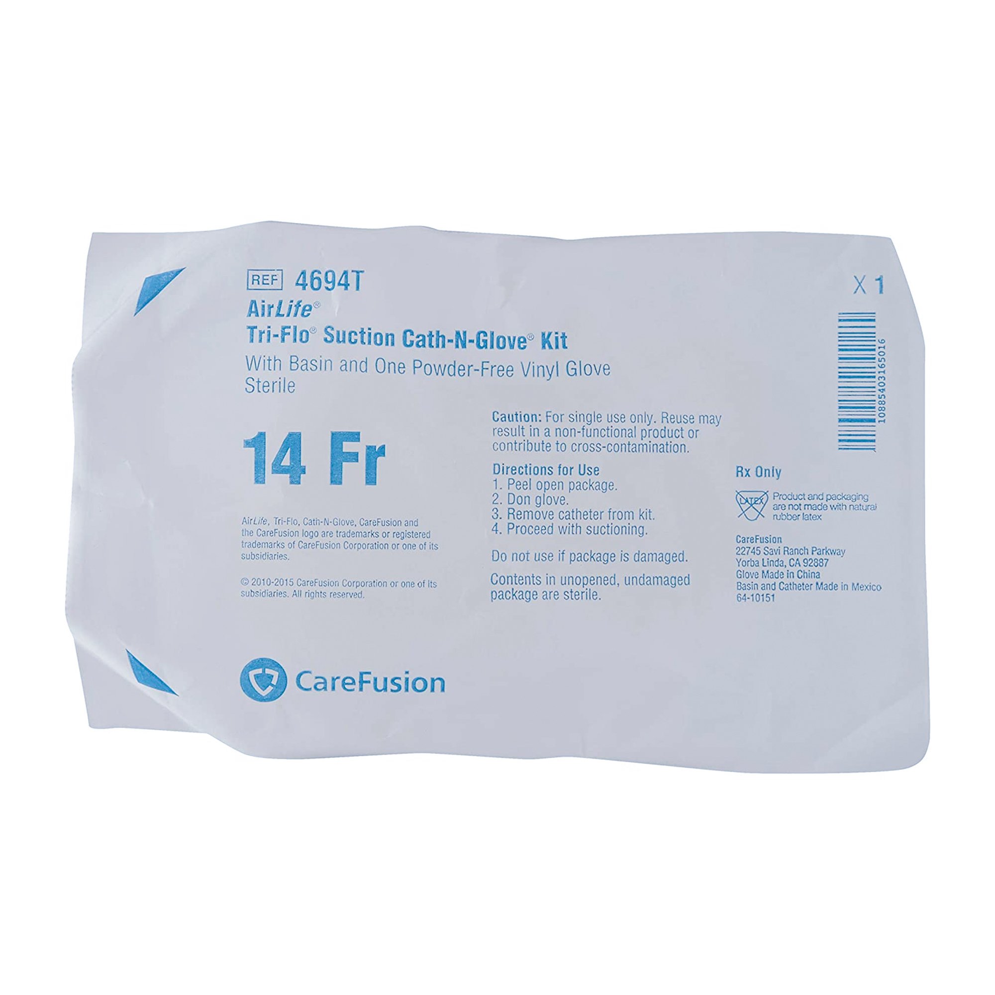 Sun Med - 4694T AirLife® Cath-N-Glove® Suction Catheter Kit