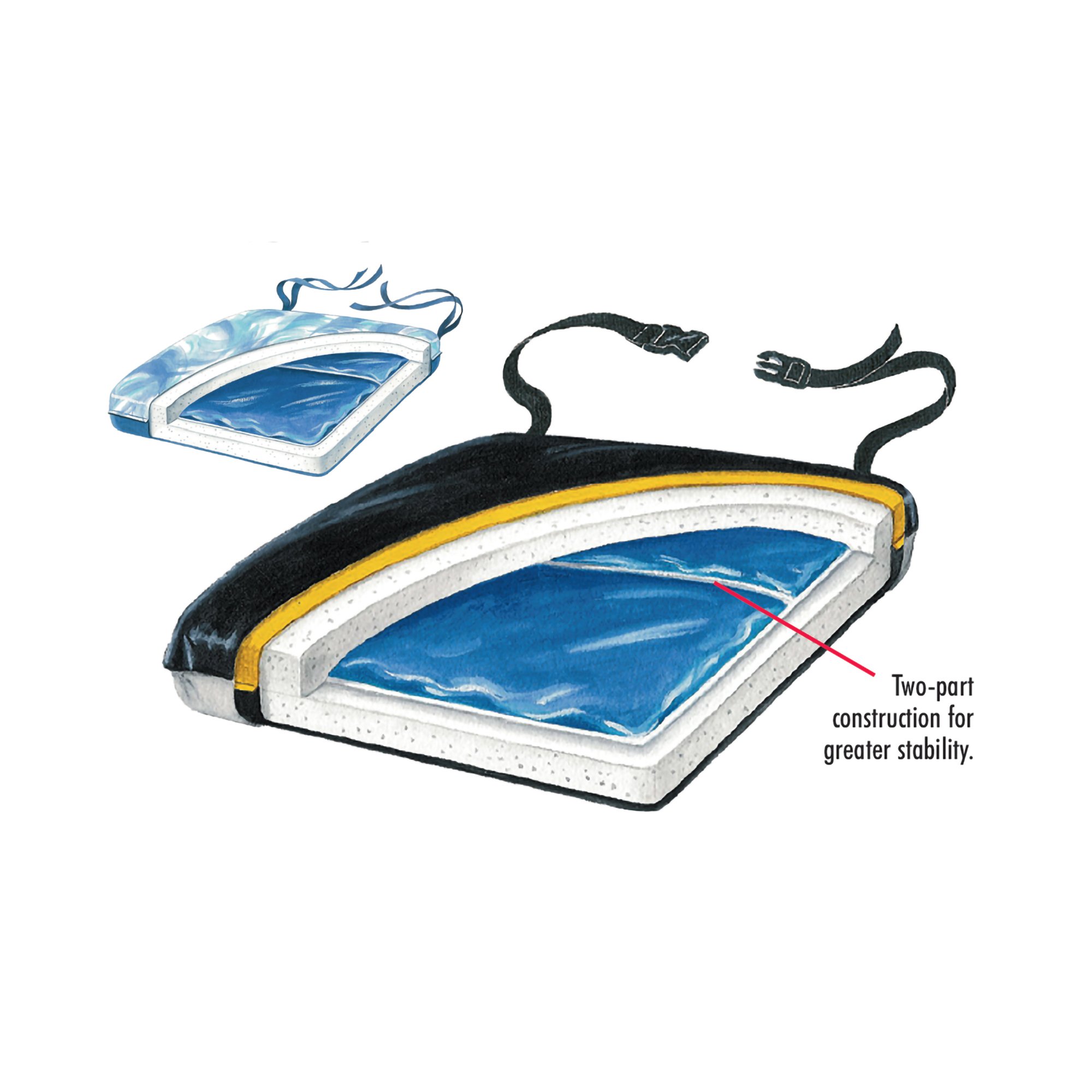 Skil-Care - 751151 Econo-Gel Seat Cushion