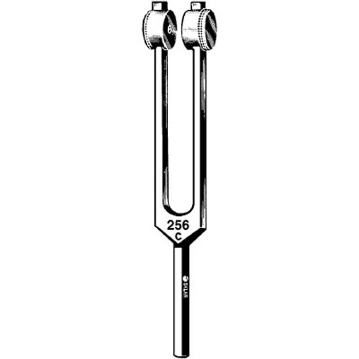 Sklar - 67-7256 Tuning Fork with Weight Aluminum Alloy 256 cps