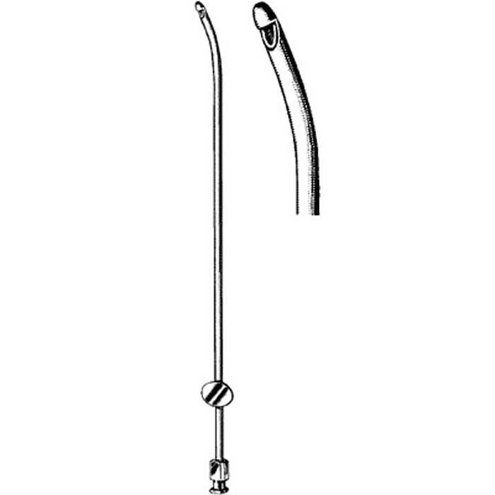 Sklar - 90-6295 Endometrial Biopsy Curette Sklar® Randall 9-1/2 Inch Length Single-ended Handle 4 mm Tip Curved Round Tip with Sharp Opening