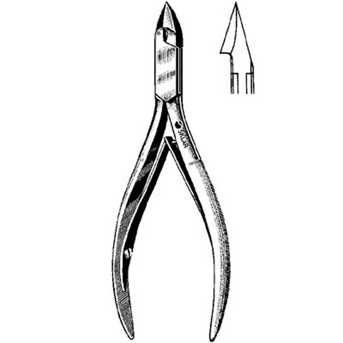Sklar - 97-1242 Tissue Nipper 4-1/2 Inch Length