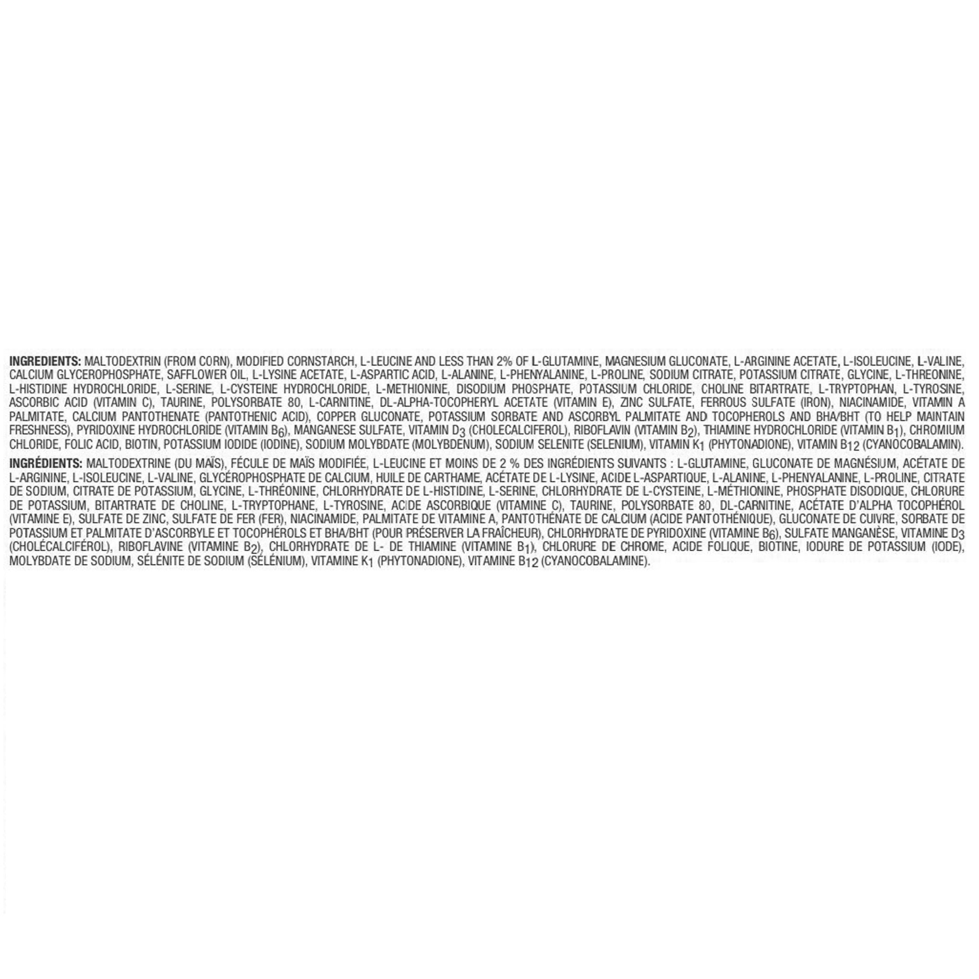 Nestle Healthcare Nutrition 10043900712748 - Vivonex® T.E.N. Elemental Formulated Liquid Diet - 1/Each, 10/Box, 60/Case