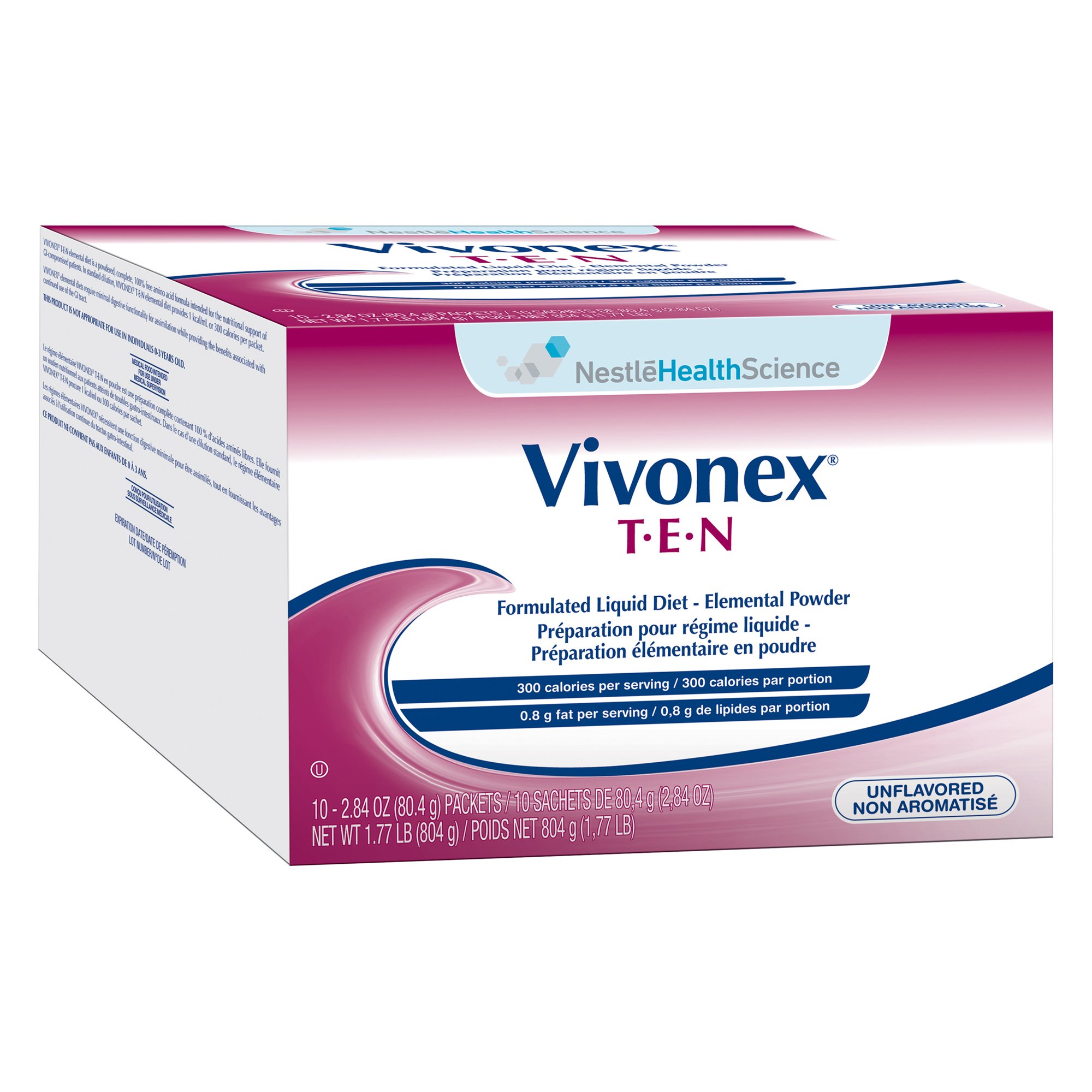 Nestle Healthcare Nutrition - 10043900712748 Vivonex® T.E.N. Elemental Formulated Liquid Diet