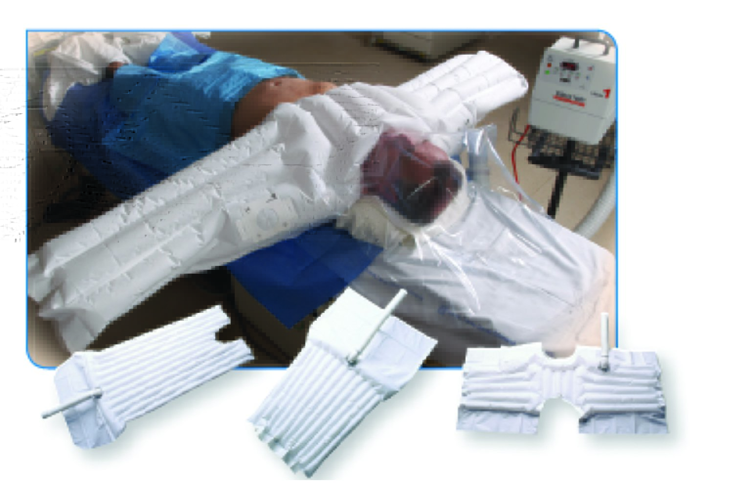 ICU Medical FKA Smiths Medical SWU-2001 - Snuggle Warm® Forced Air Warming Blanket, 40 x 80 Inch - 1/Each, 10/Case
