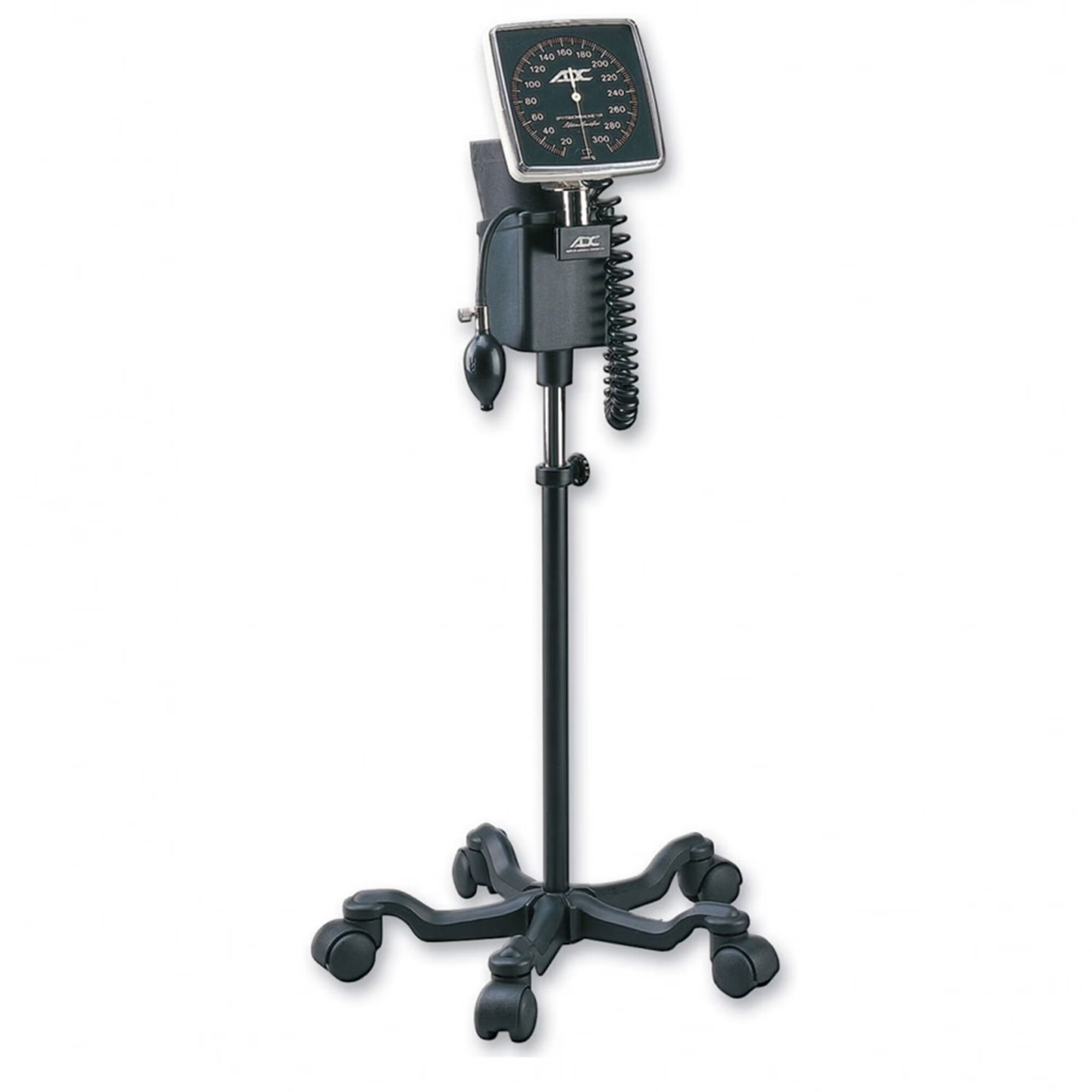 American Diagnostic Corp - 752M-11ABK Aneroid Sphygmomanometer Unit Diagnostix™750 Series Adult Cuff Arm Nylon Cuff 23 to 40 cm Mobile