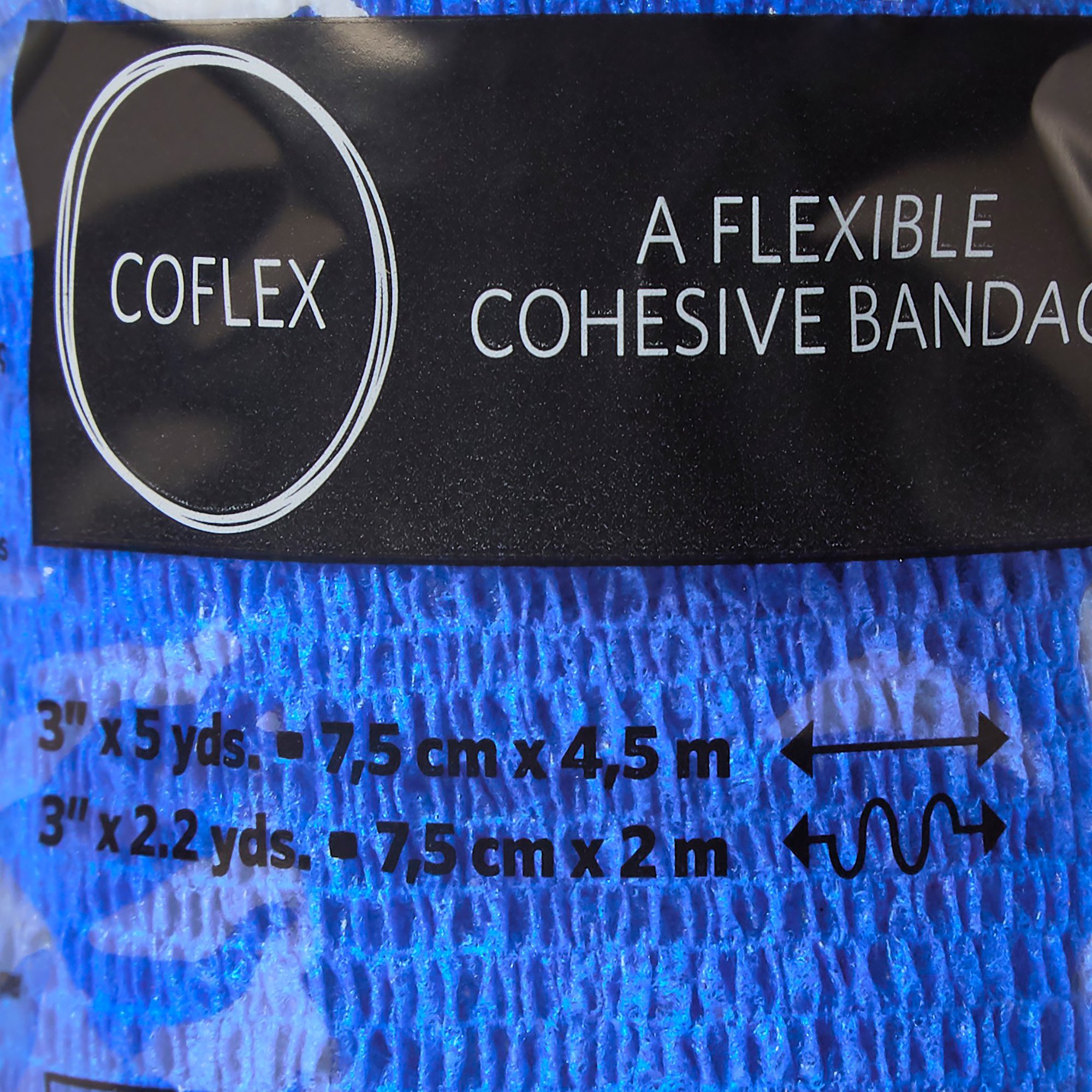 Andover Healthcare Inc 3300RB-024 - CoFlex® Self-adherent Closure Cohesive Bandage, 3 Inch x 5 Yard - 24/Case