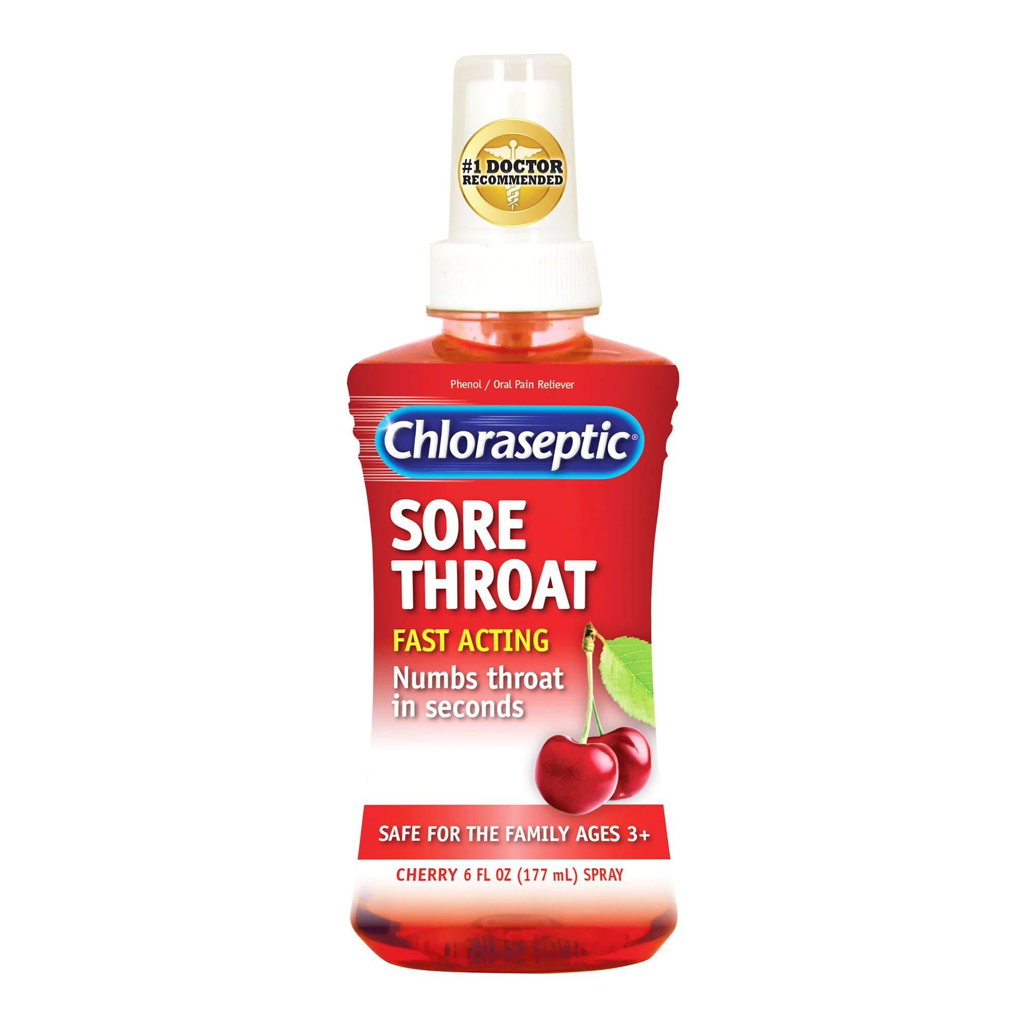 Procter & Gamble - 37811201103 Chloraseptic® Phenol Sore Throat Relief