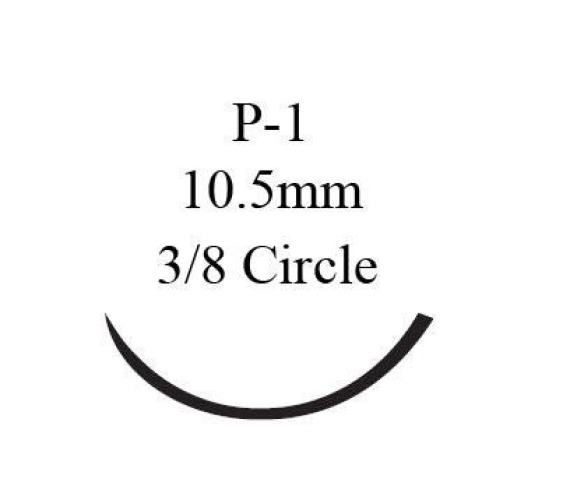 J & J Healthcare Systems - 639G Perma-Hand™ Suture with Needle