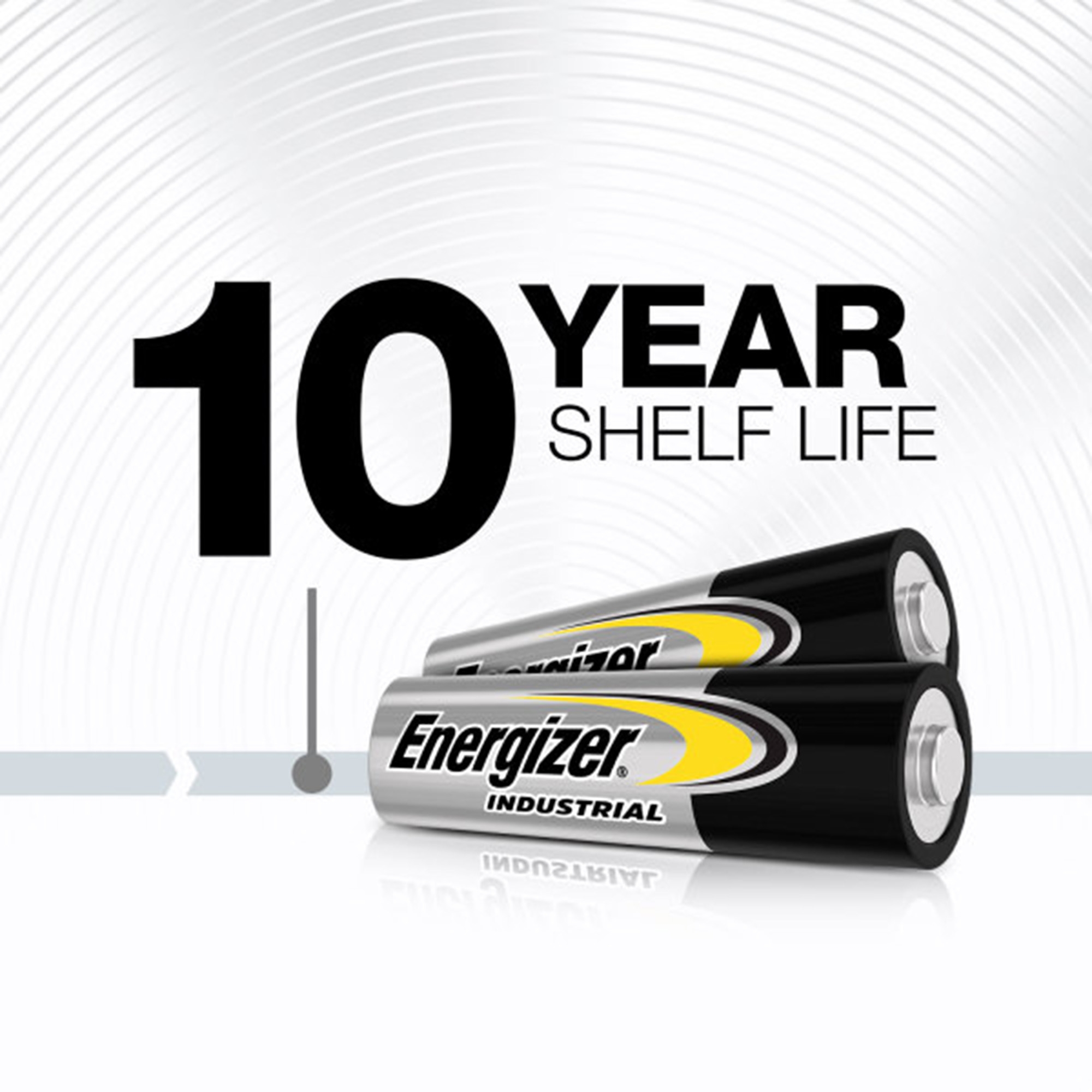 Energizer LLC EN91 - Energizer® Industrial® Alkaline Battery, AA - 1/Each, 144/Case