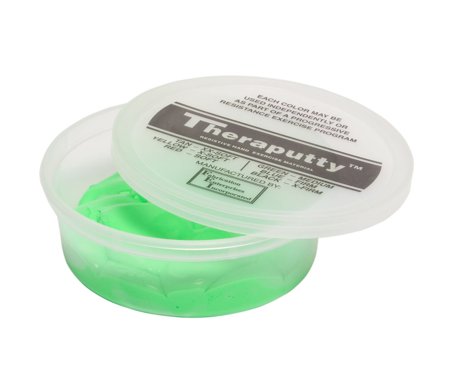 Fabrication Enterprises - 10-0907 Therapy Putty CanDo® TheraPutty® Medium 4 oz.