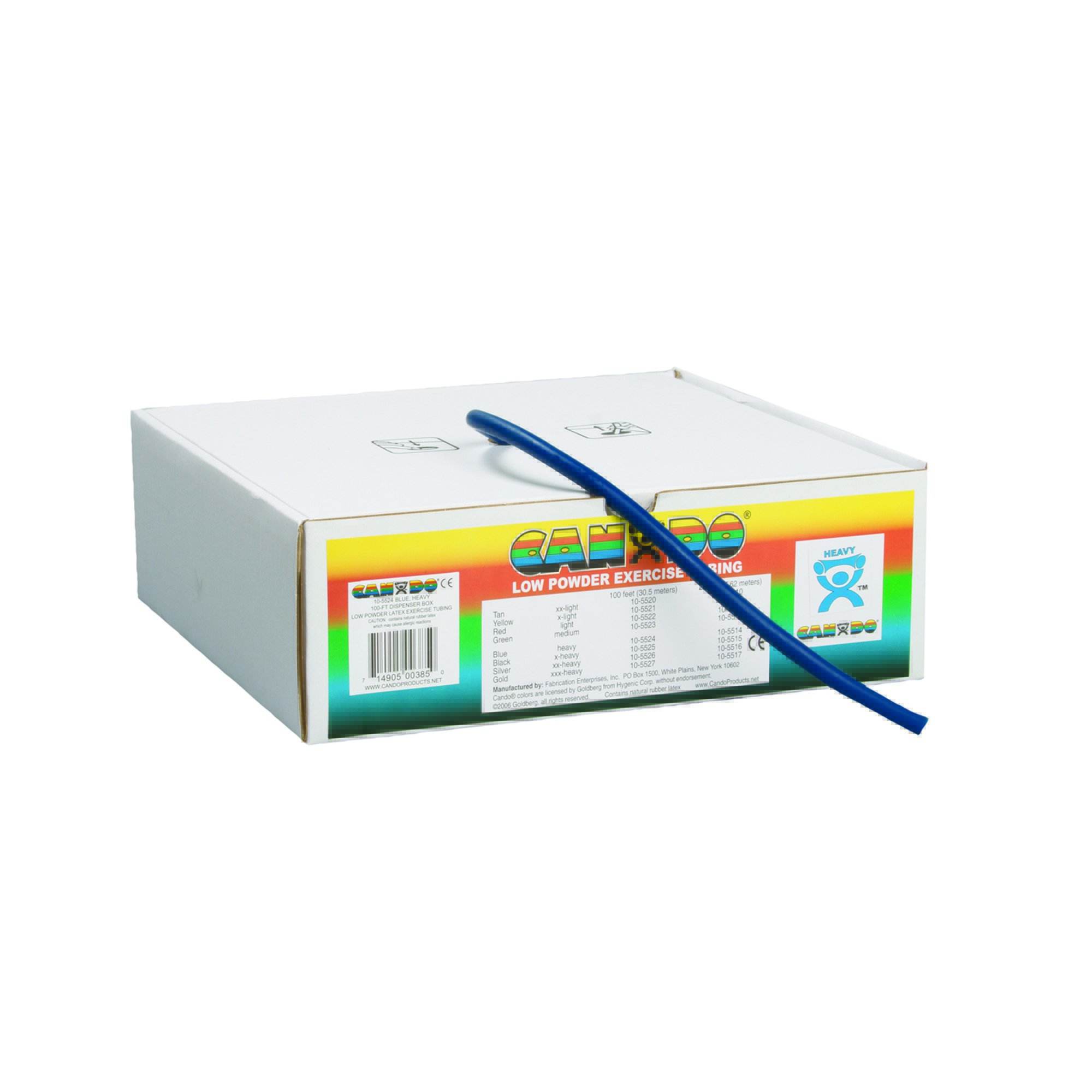 Fabrication Enterprises - 10-5524 CanDo® Low Powder Exercise Resistance Tubing