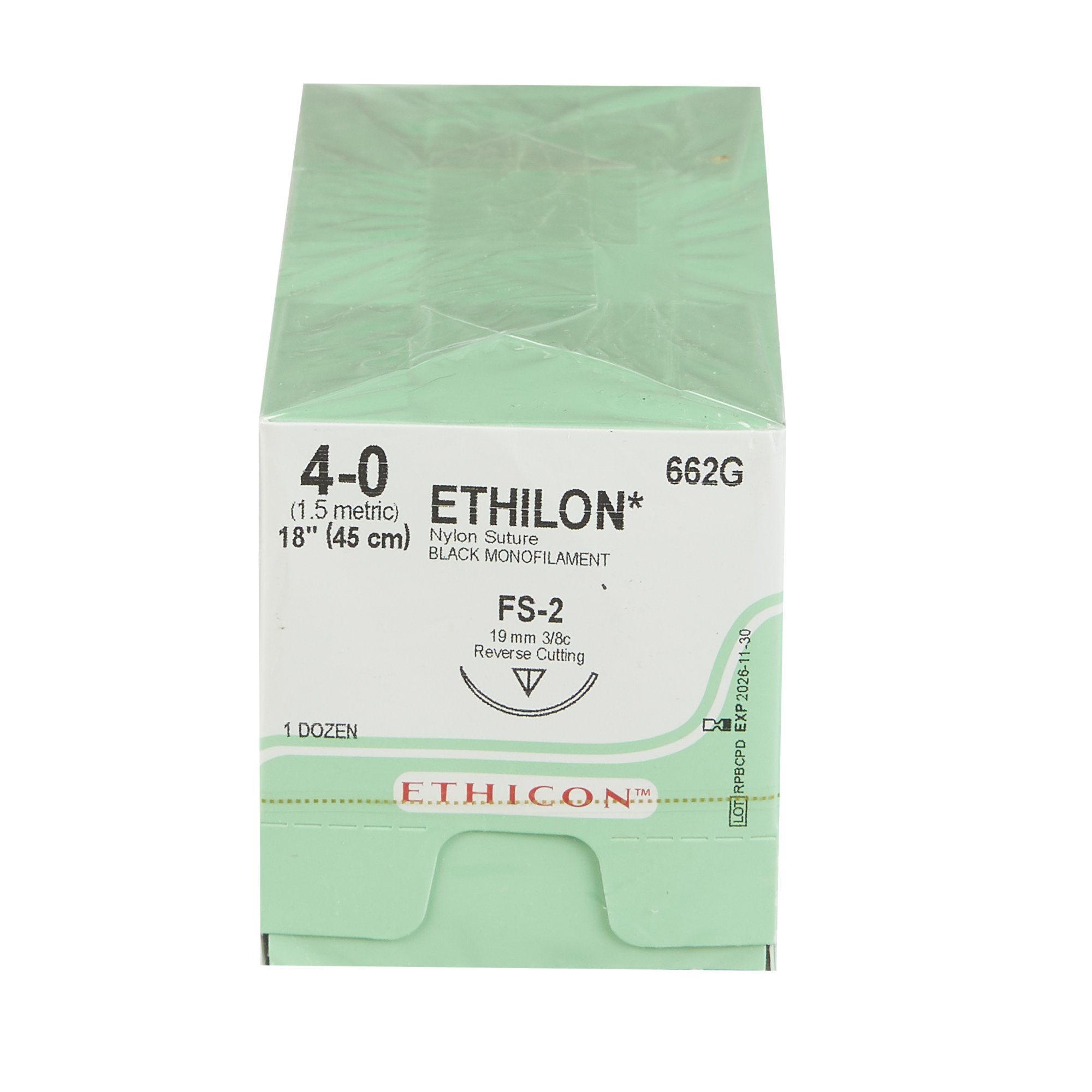 J & J Healthcare Systems - 662G Ethilon™ Suture with Needle