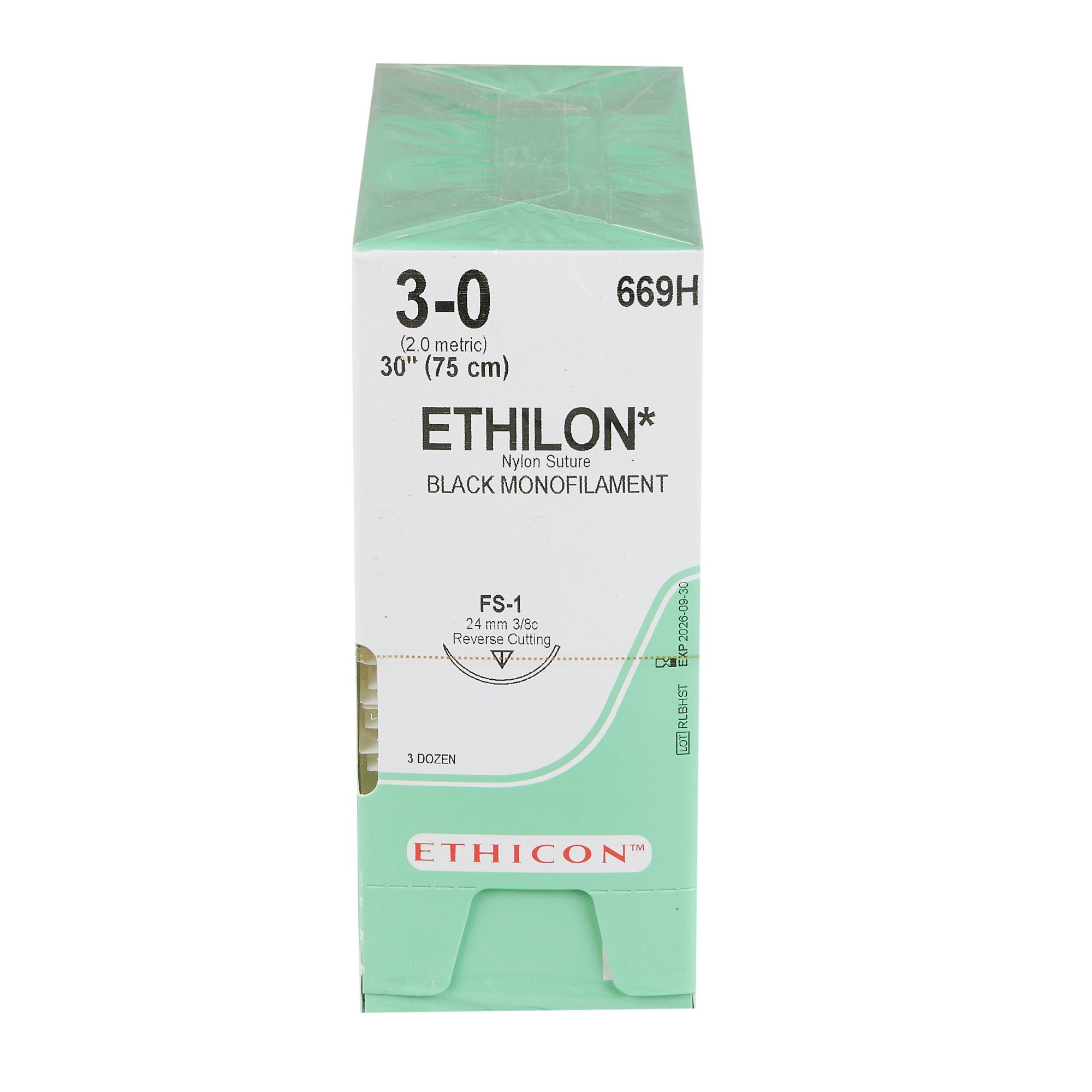 J & J Healthcare Systems - 669H Ethilon™ Suture with Needle