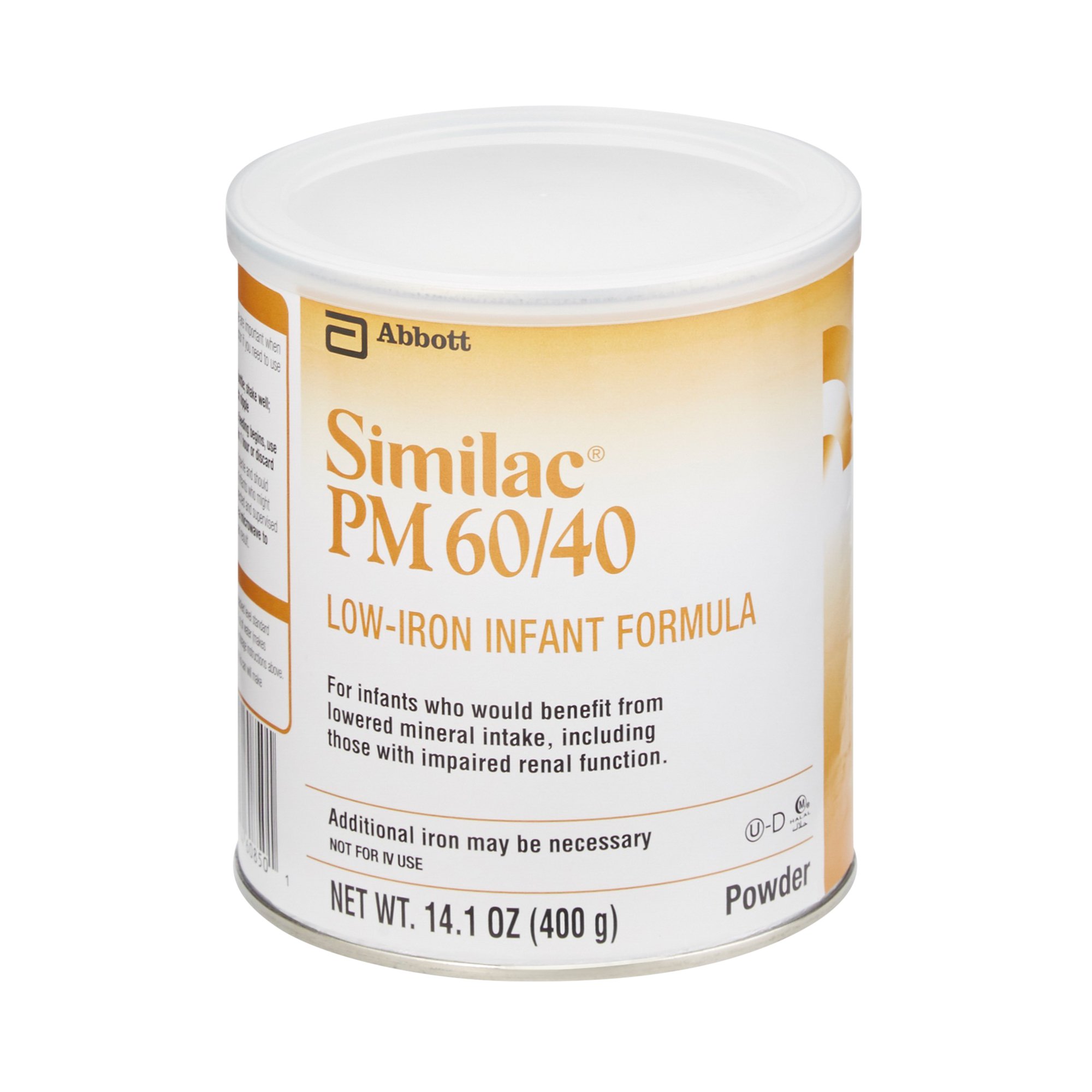 Abbott Nutrition - 00850 Similac® PM 60 / 40 Low Iron Powder Infant Formula