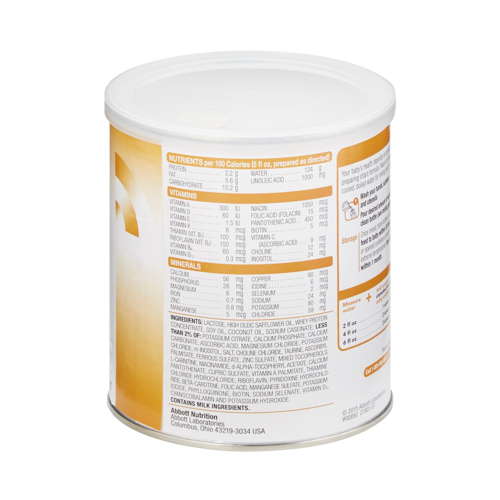 Abbott Nutrition - 00850 Similac® PM 60 / 40 Low Iron Powder Infant Formula