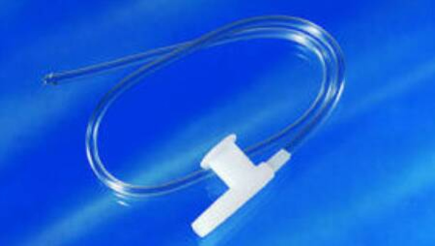 Sun Med - T262C Suction Catheter AirLife® Beveled Tip Open Style Chimney Control Vent 18 Fr. Sterile